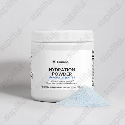 Hydration Powder with Electrolytes (Matcha Green Tea)