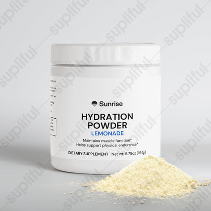 Hydration Powder with Electrolytes (Lemonade)