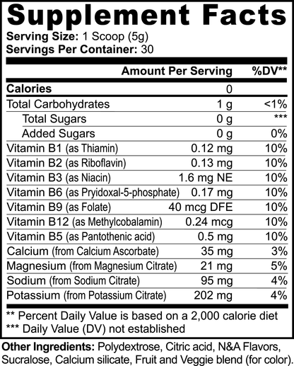 Hydration Powder with Electrolytes (Lychee)